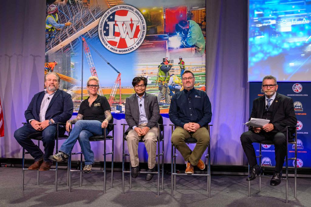 Fred on the panel at IMPACT 2022